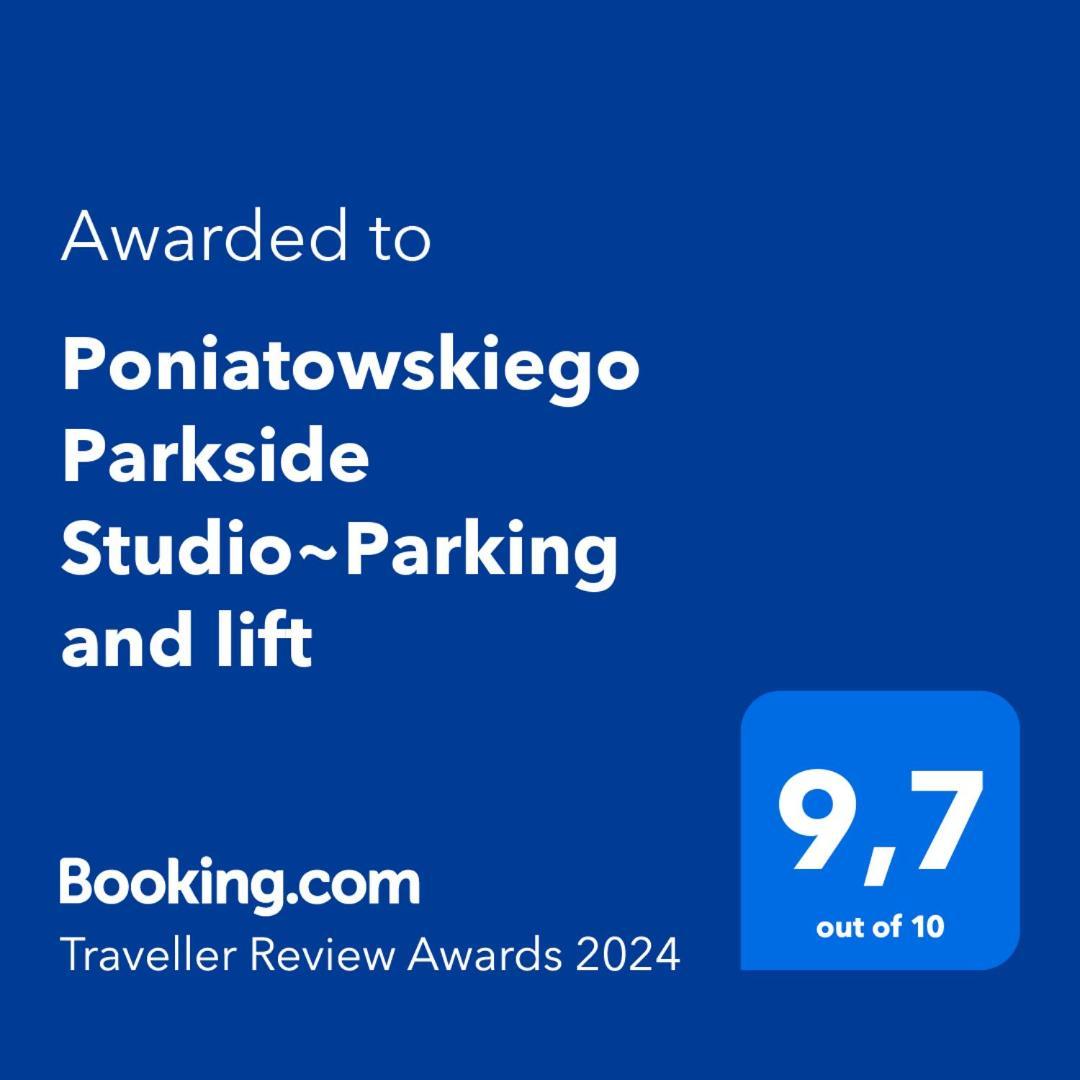 Poniatowskiego Parkside Studio~Parking And Lift Wrocław Eksteriør bilde